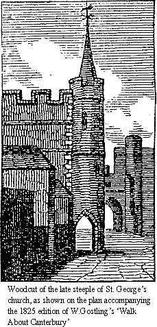 Woodcut image of the tower