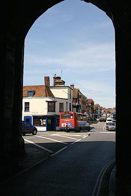 Inside the West Gate