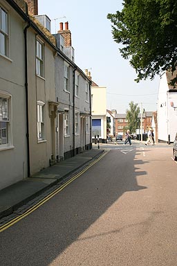 End of Castle Row