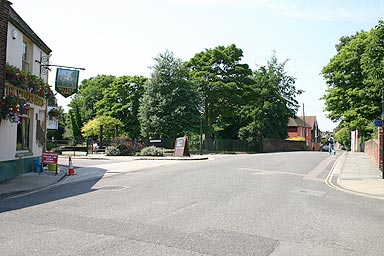 Corner of Mill Lane