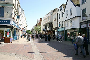 Corner of Guildhall Street