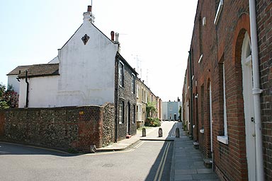 End of Mill Lane